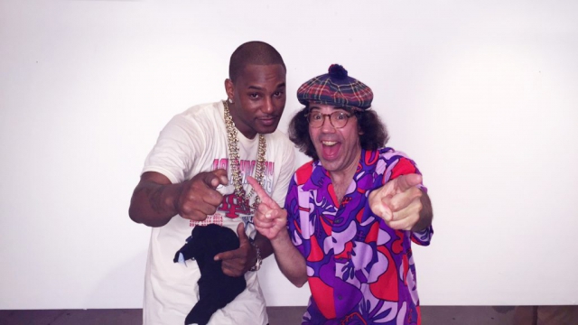 Cam'ron, Nardwuar. Fortune Sound Club, Vancouver BC Canada!