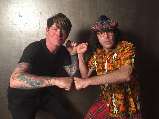 John Dwyer of Thee Oh Sees, Nardwuar ! Vancouver, BC Canada!