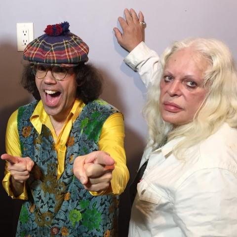 Take 2 : Nardwuar, Genesis P-Orridge   ! The Venue, Vancouver, BC Canada!